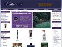 Tablet Screenshot of foxolutions.co.uk